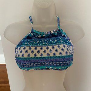 Xhilaration razor back patterned bathingsuit top